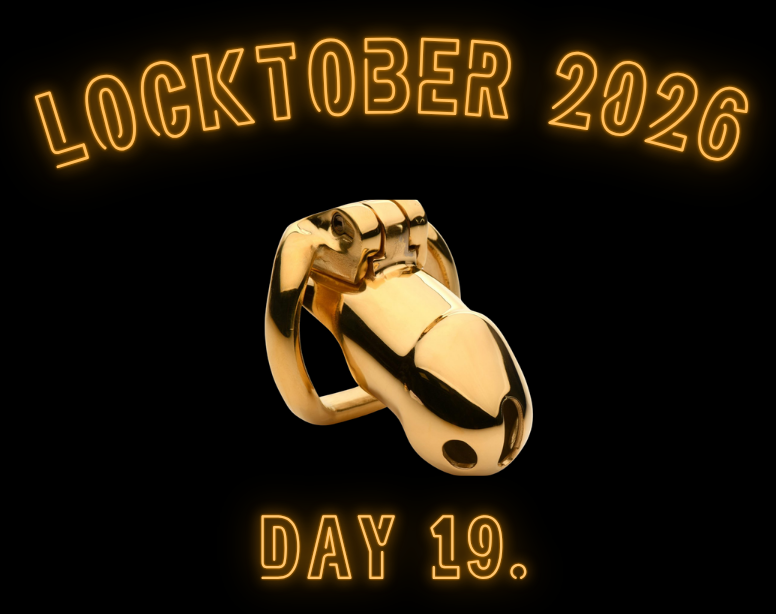 Locktober Day 19: Talk to Someone Who Is Locked Too