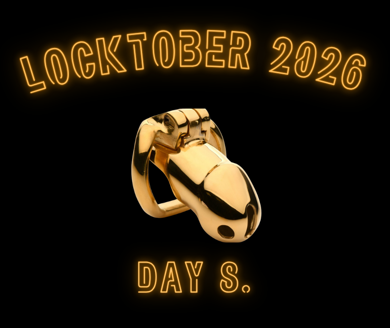 Locktober Day 8: Wear It Under Your Work Clothes