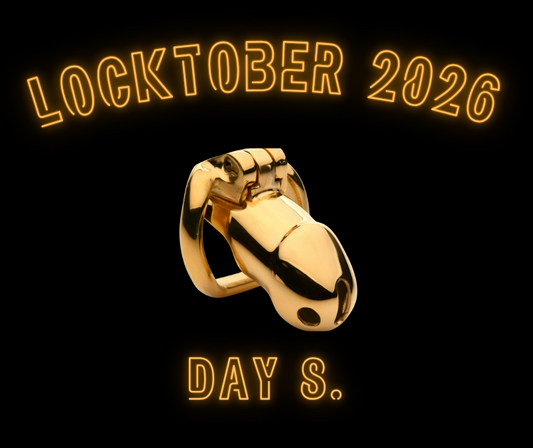 Locktober Day 8: Wear It Under Your Work Clothes