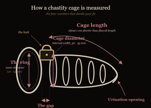 The Chastity Cage Sizing Guide That Actually Works