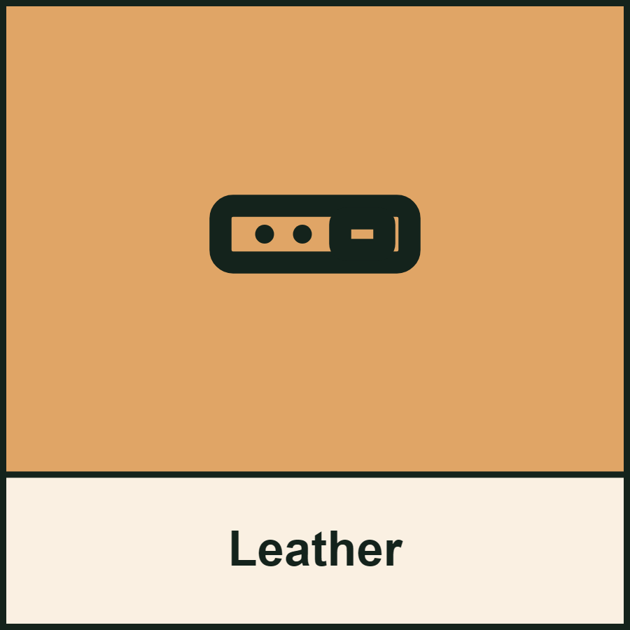 Leather chastity devices icon