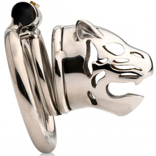 Caged Cougar Locking Chastity Cage