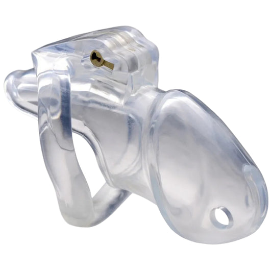 Clear Captor Chastity Cage - Medium