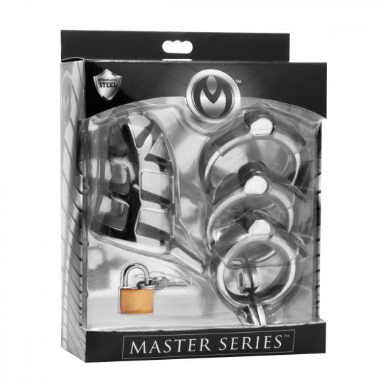 Detained Chastity Cage