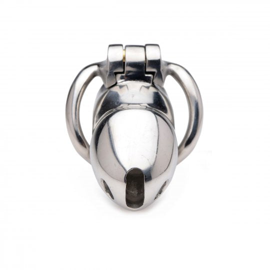 Rikers 24-7 Stainless Steel Locking Chastity Cage